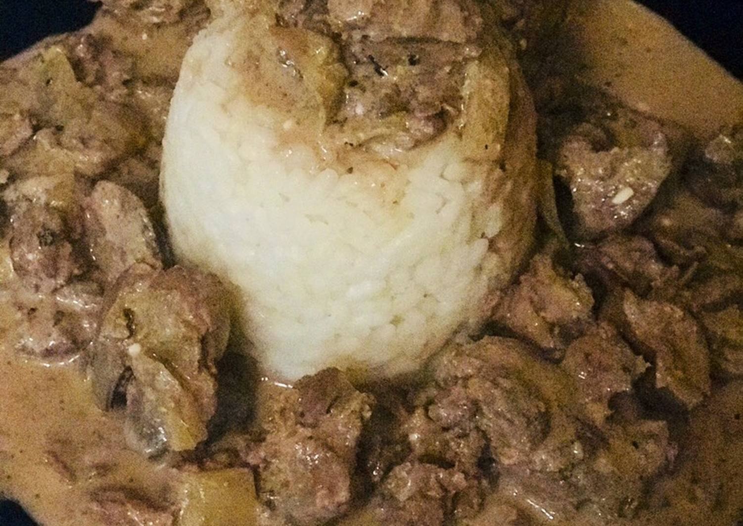 Рецепт куриной печени с рисом