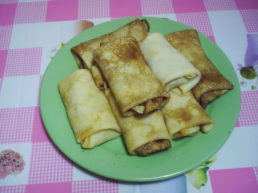 Мясные с начинкой открытые