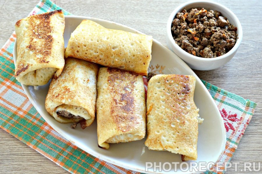 Итальянская мясная закуска "бризоли"