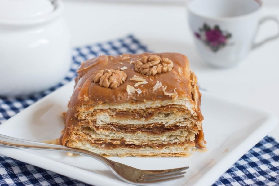 Торт со сгущенкой