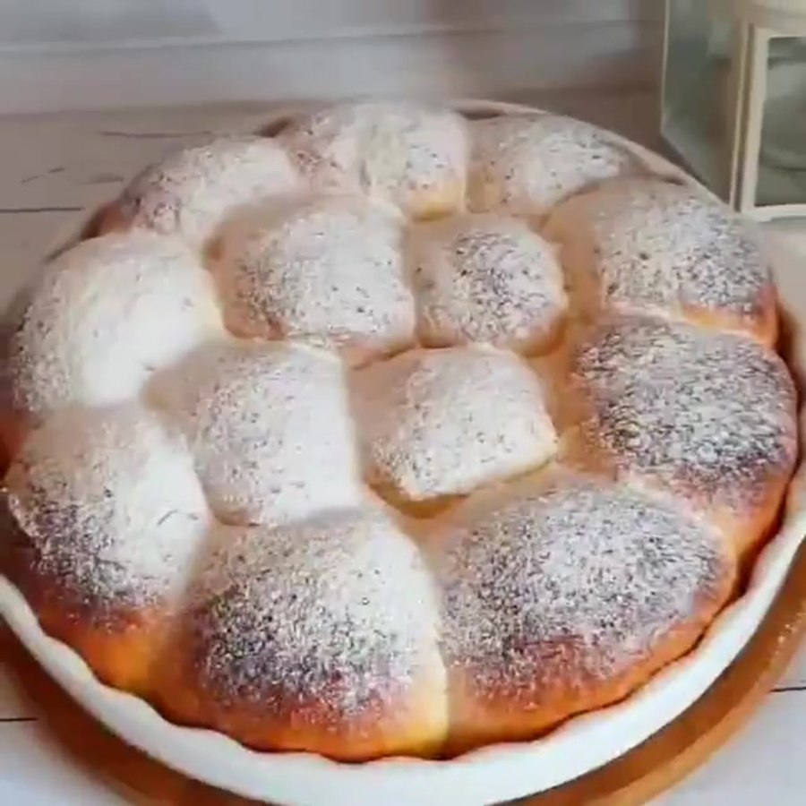 Пирог с вареной сгущенкой