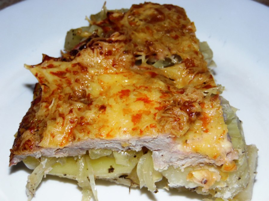 Мясо по-французски в духовке