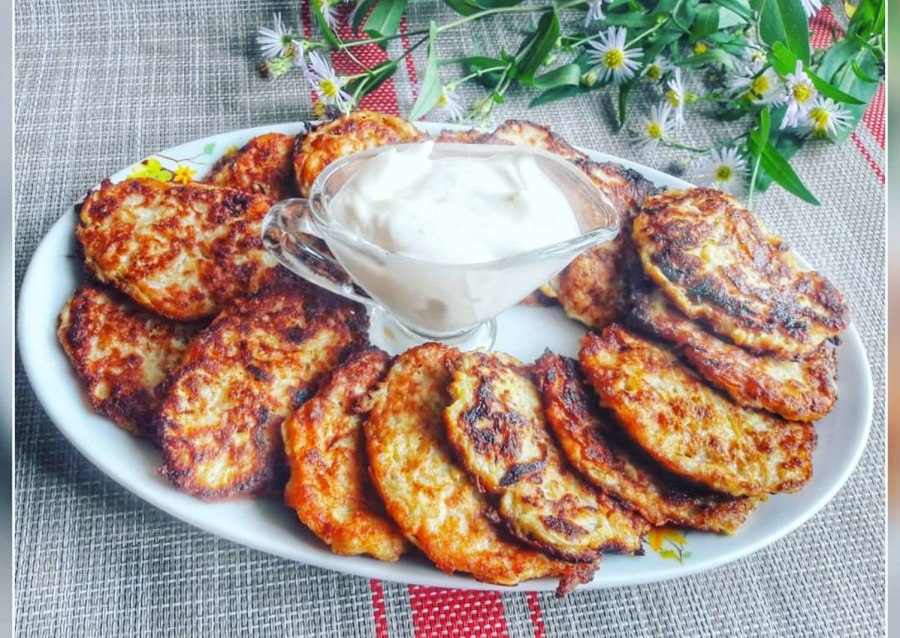 Оладьи из цукини