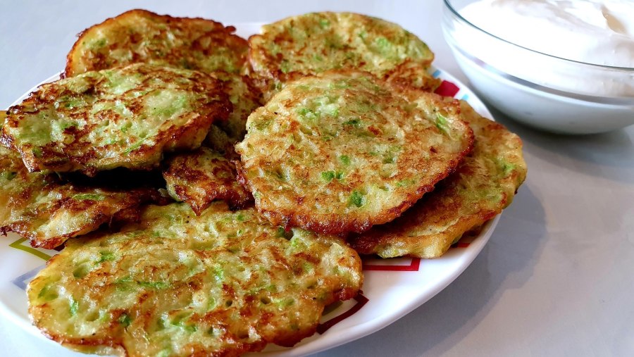 Оладушки из цукини