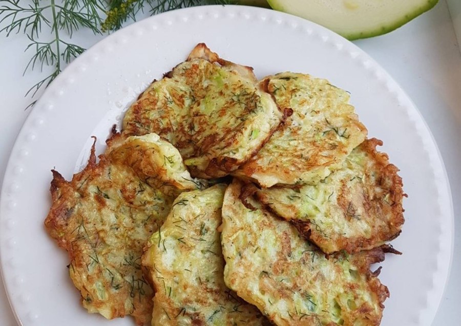 Высоцкая Юлия кабачковые оладьи