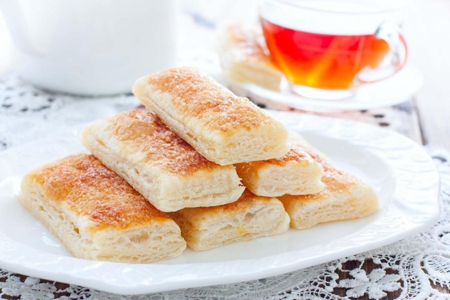 Песочное слоеное печенье