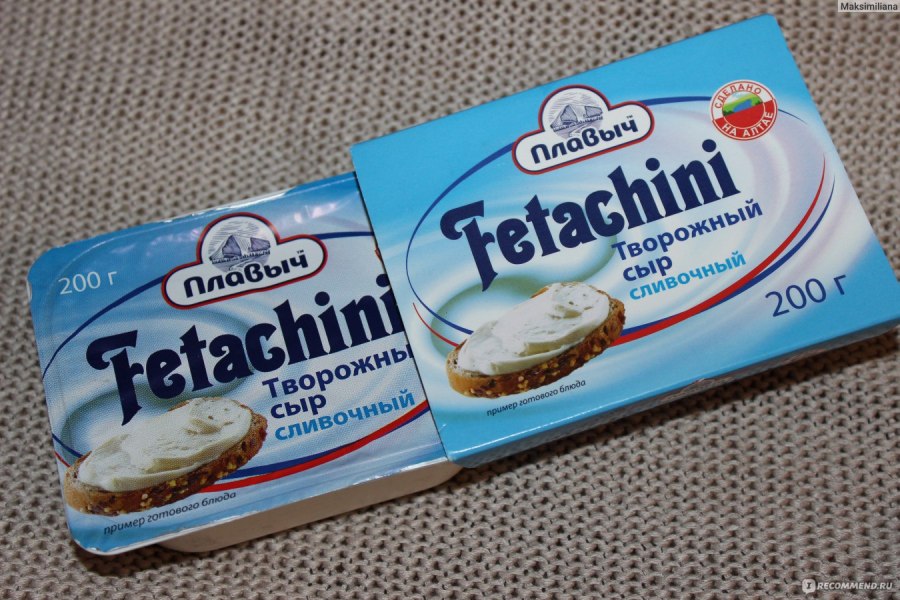 Сыр Плавыч творожный крем Fetachini 200гр