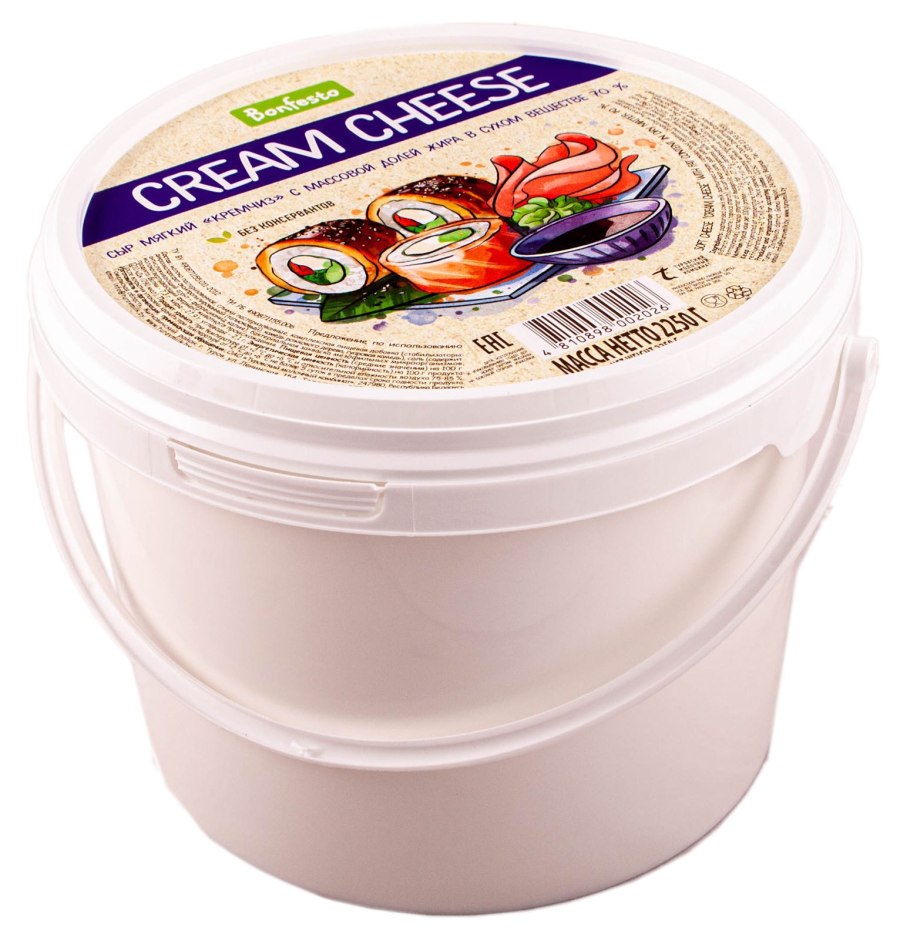 Сыр сливочный Млекара Шабац a la Creme professional 65%