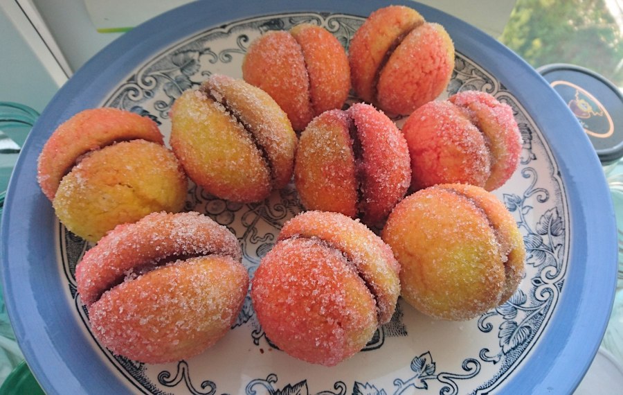 Печенье персики