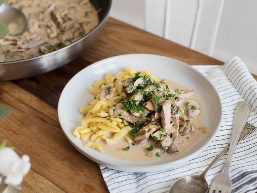Рагу с грибами и овощами