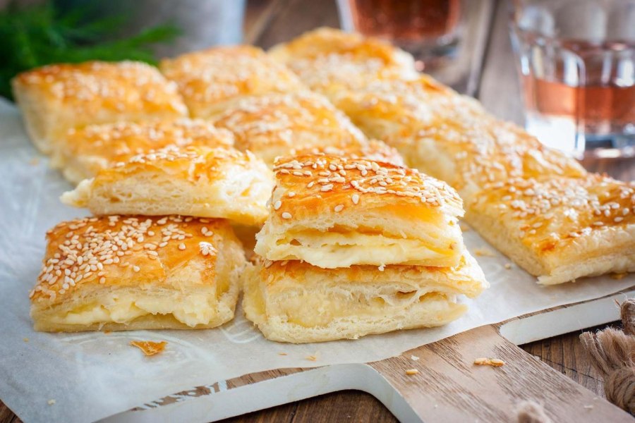Пирожки печеные красивые