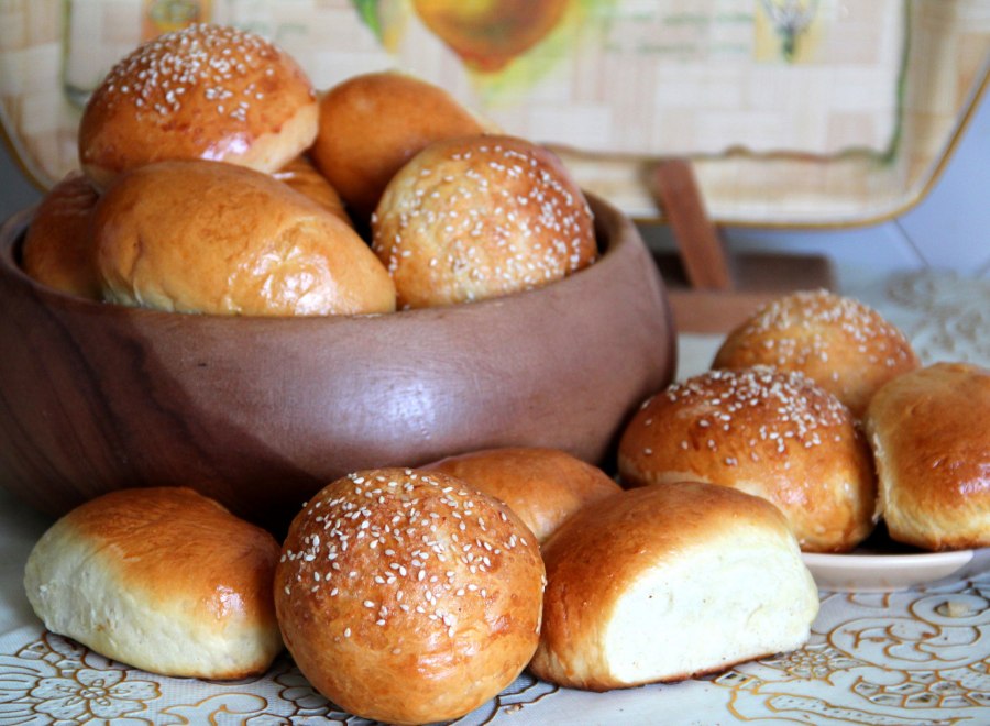 Анимированные булочки