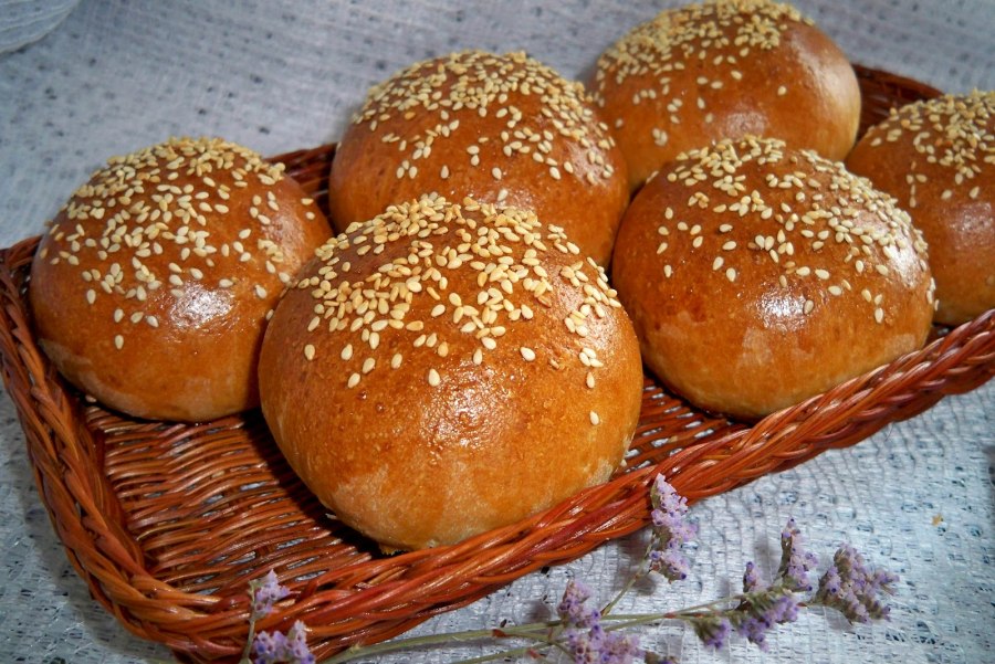 Булочки маленькие круглые