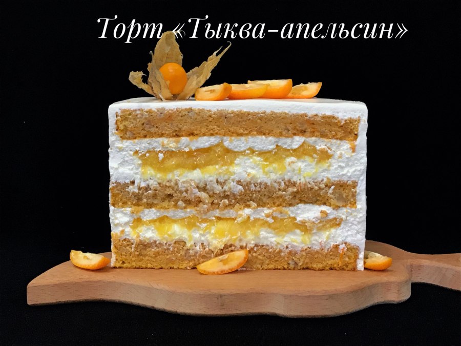 Торт клубника банан и крем-чиз