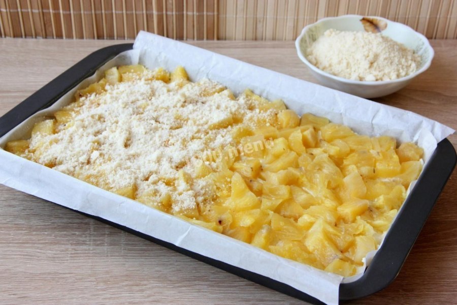 Королевская шарлотка с творогом