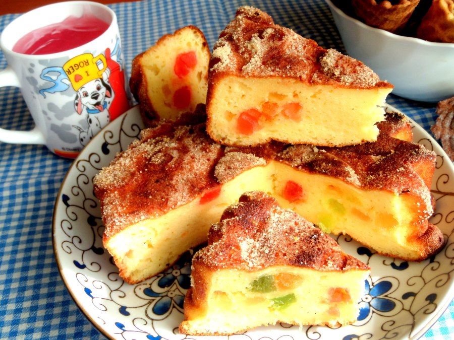 Пирог с ананасами