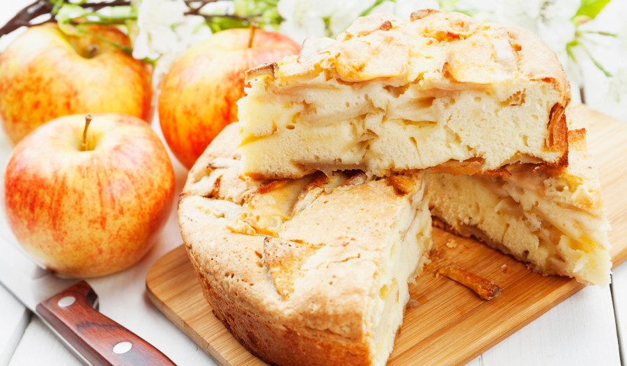 Шарлотка бисквитная