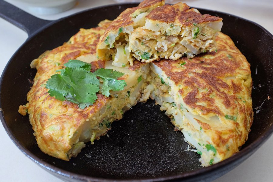 Испанский омлет «Tortilla de patatas»