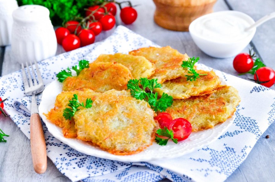 Драники треугольные
