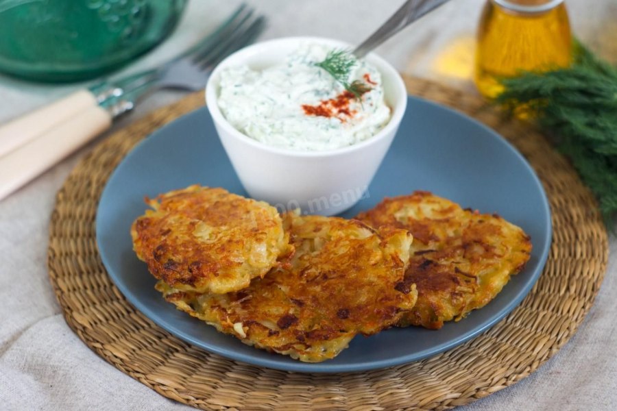 Морковные драники
