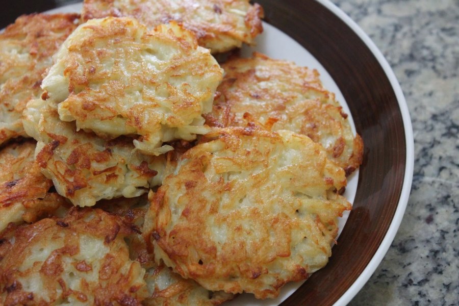 Картофельные оладьи латкес