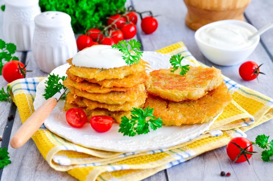 Картофельные оладьи хашбраун