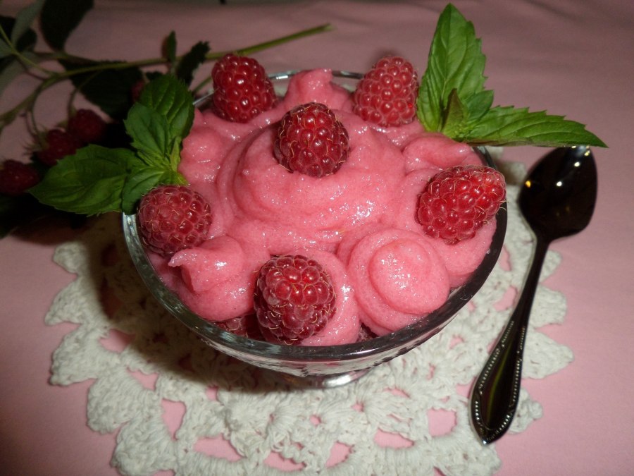 Мусс с желатином
