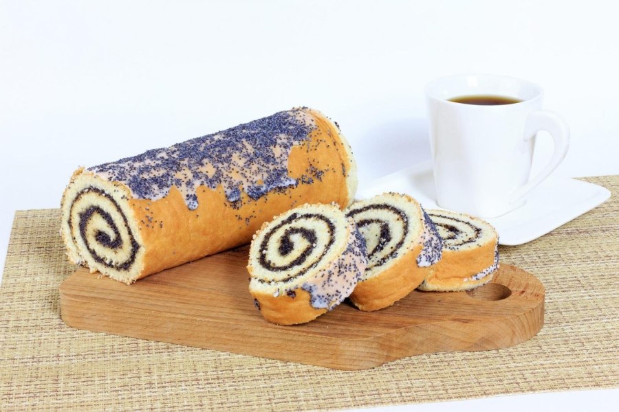 Рулетики с лимонной начинкой