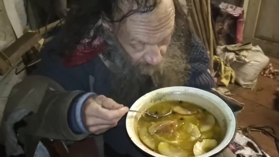 Яблоки в курином бульоне дед