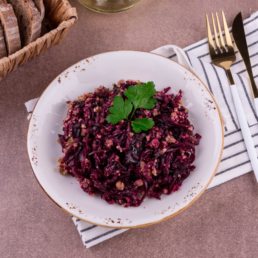 Свекла с фетой