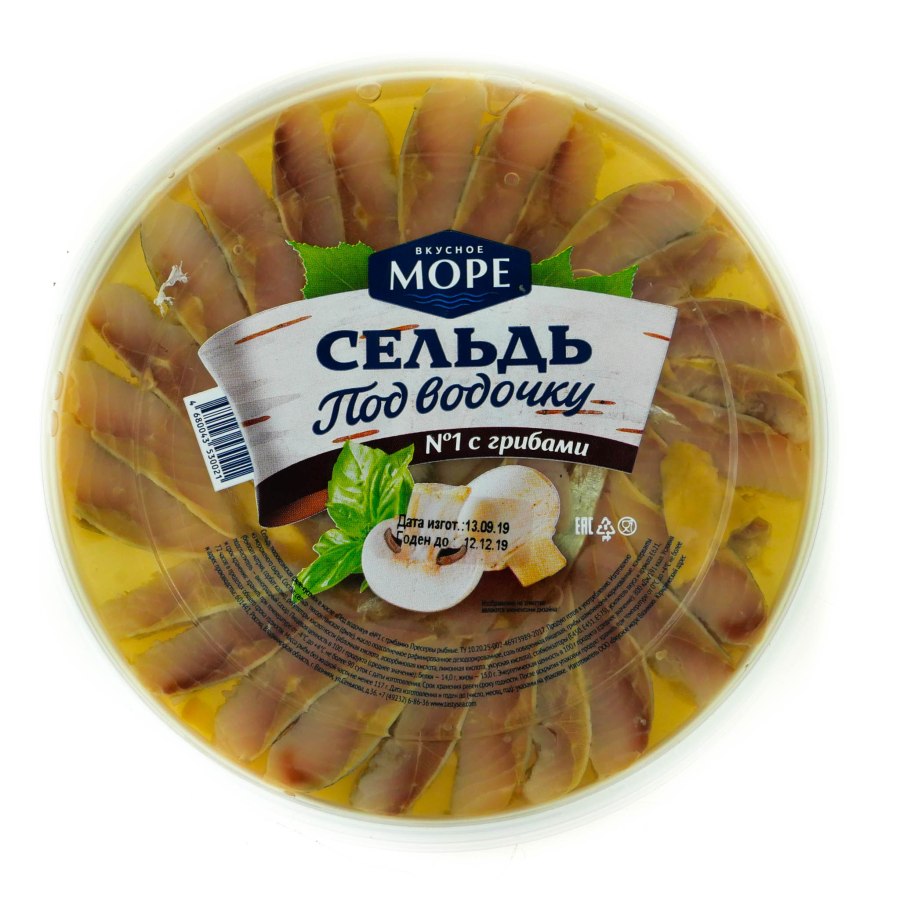 Сельдь дары моря пресервы