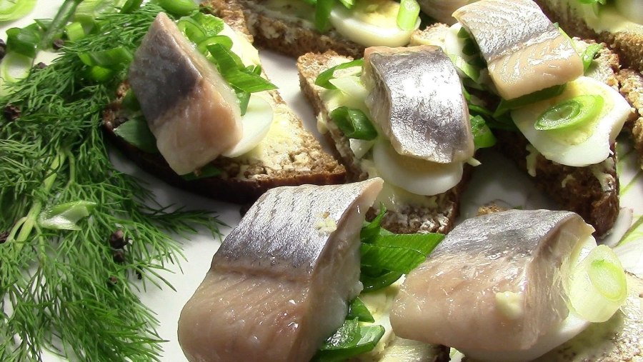 Селедка с картошкой
