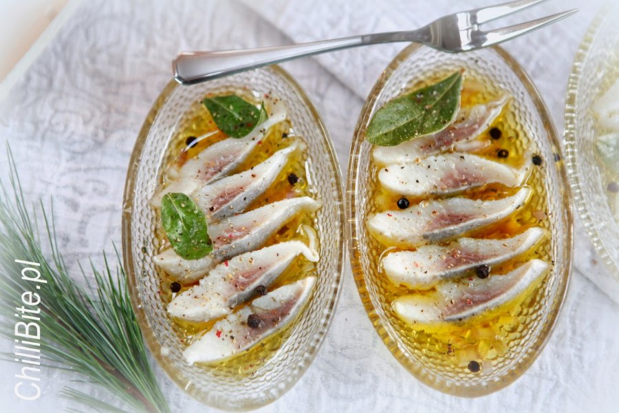 Сельдь пряного посола кусочками