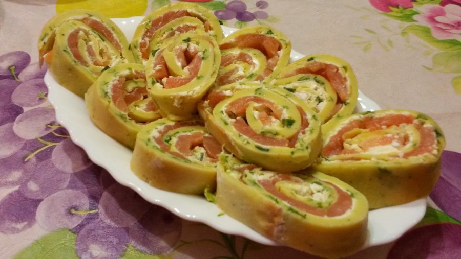 Лаваш с зеленью