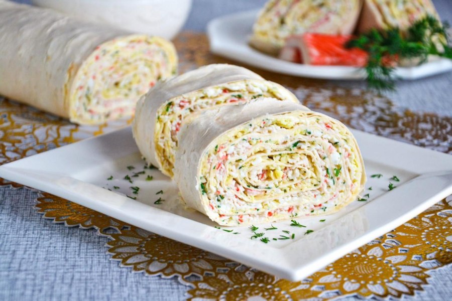 Лаваш с начинкой