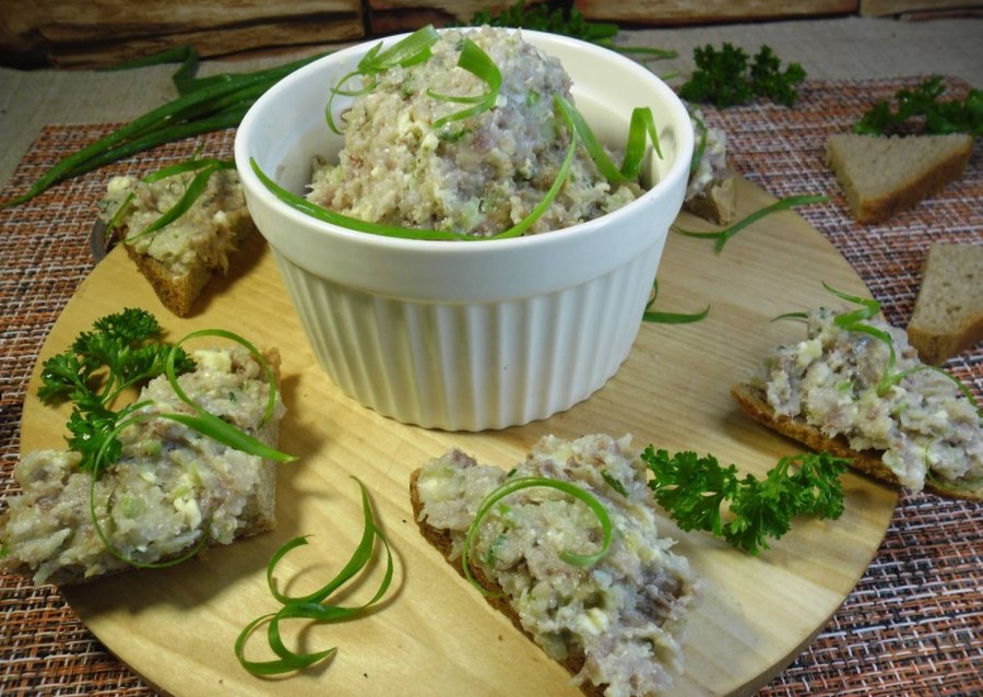 Форшмак из сельди в ресторане