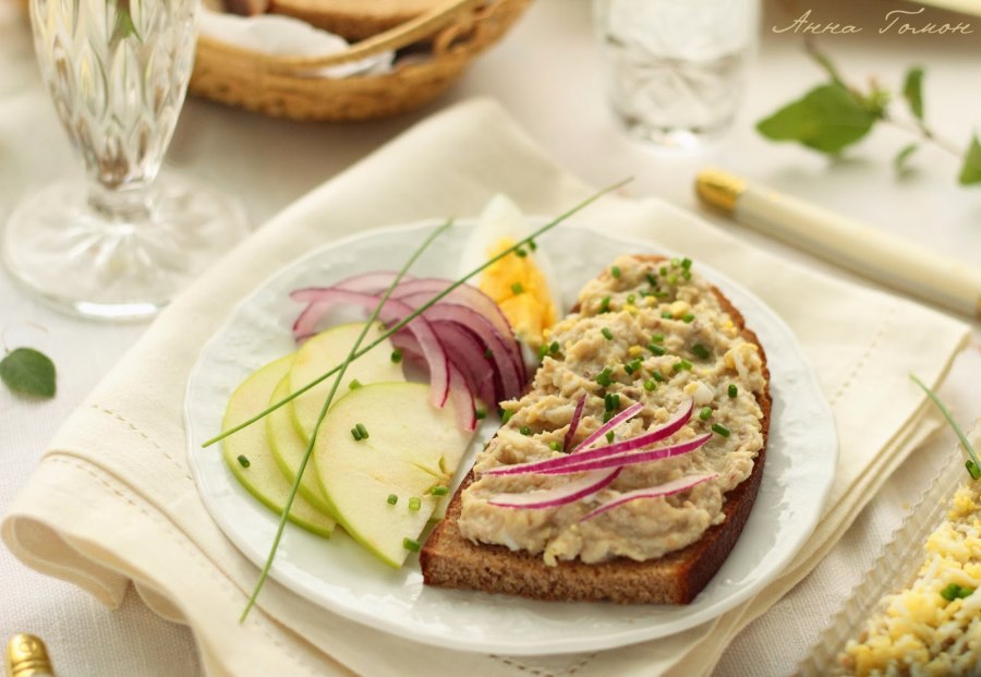 Селёдочный форшмак классический