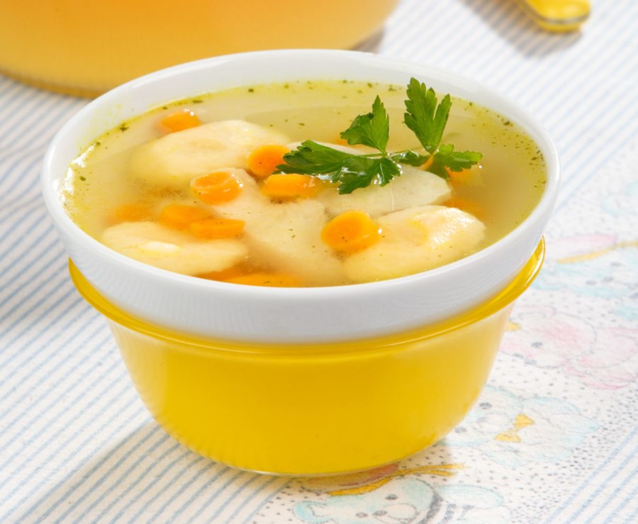 Бабушкин супчик суп с клецками