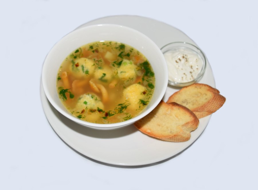 Бабушкин супчик суп с клецками