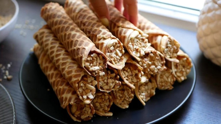 Вафельные трубочки