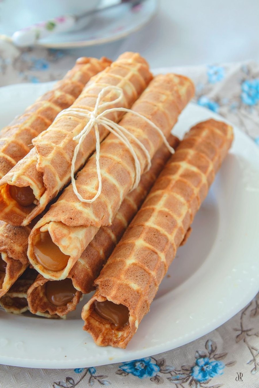 Трубочки со сгущенкой