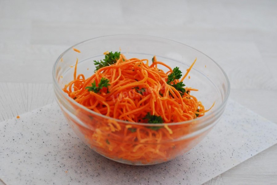 Морковный салат