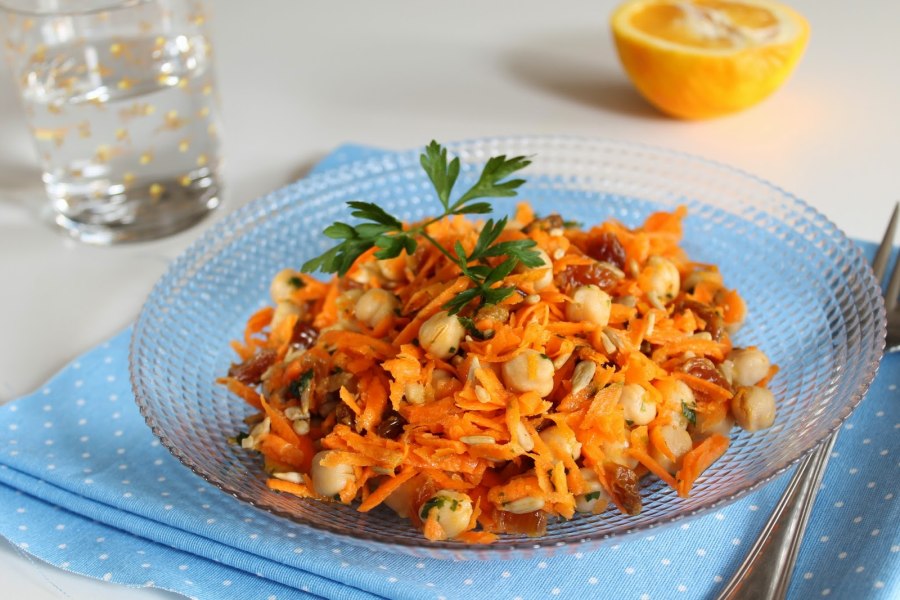 Салат из тертой моркови