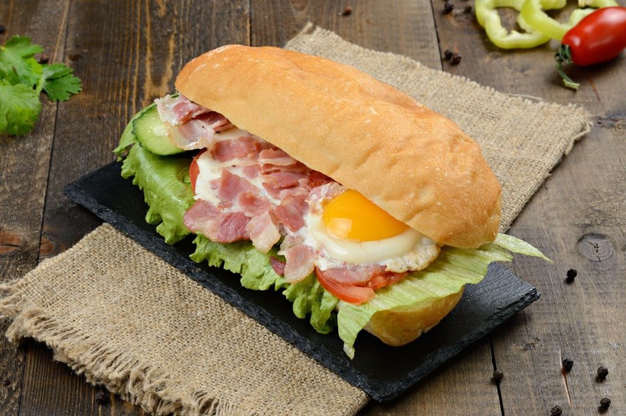 Сэндвич из чиабатты