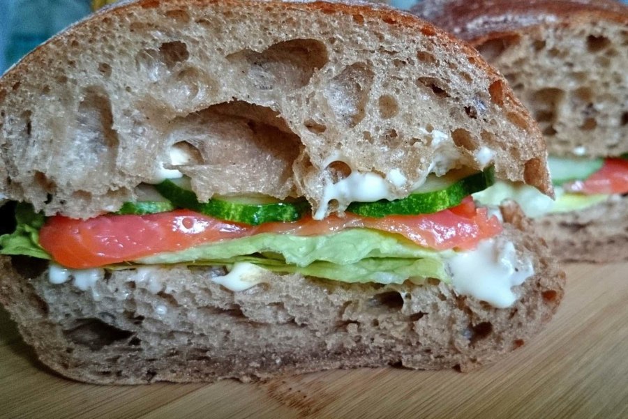 Чиабатта сэндвич