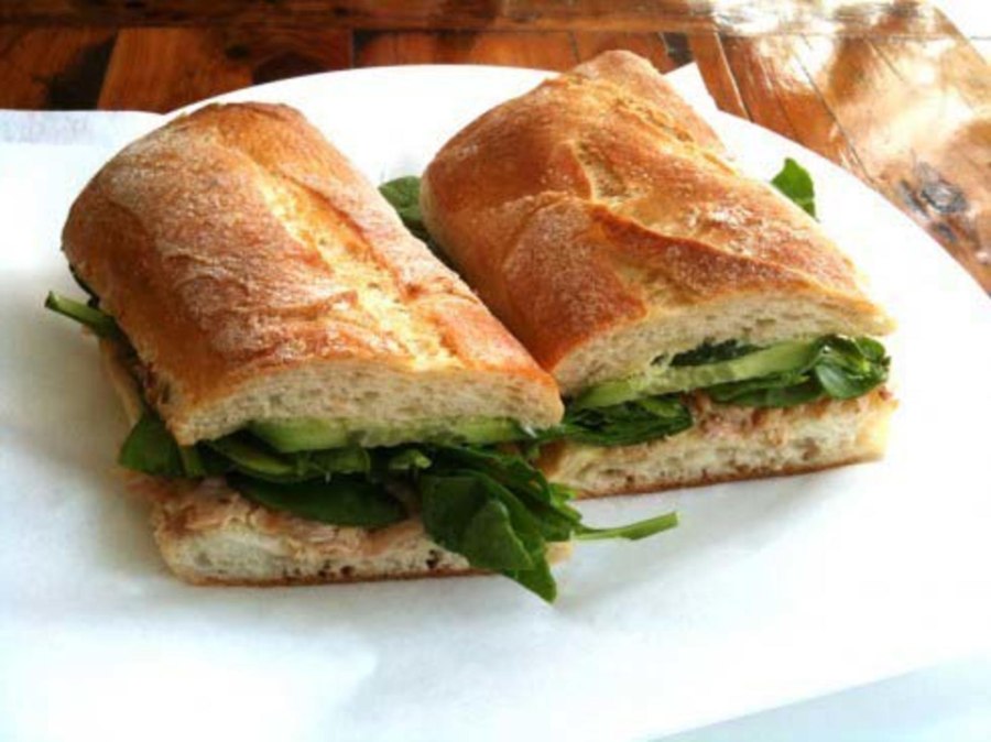 Чиабатта с ветчиной и сыром