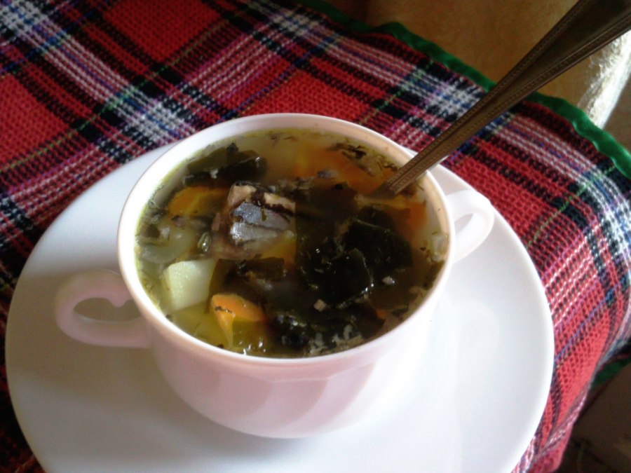 Суп с клецками