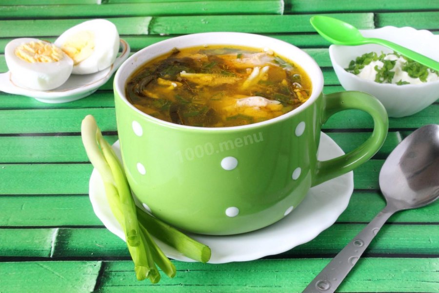 Суп Дальневосточный с морской капустой