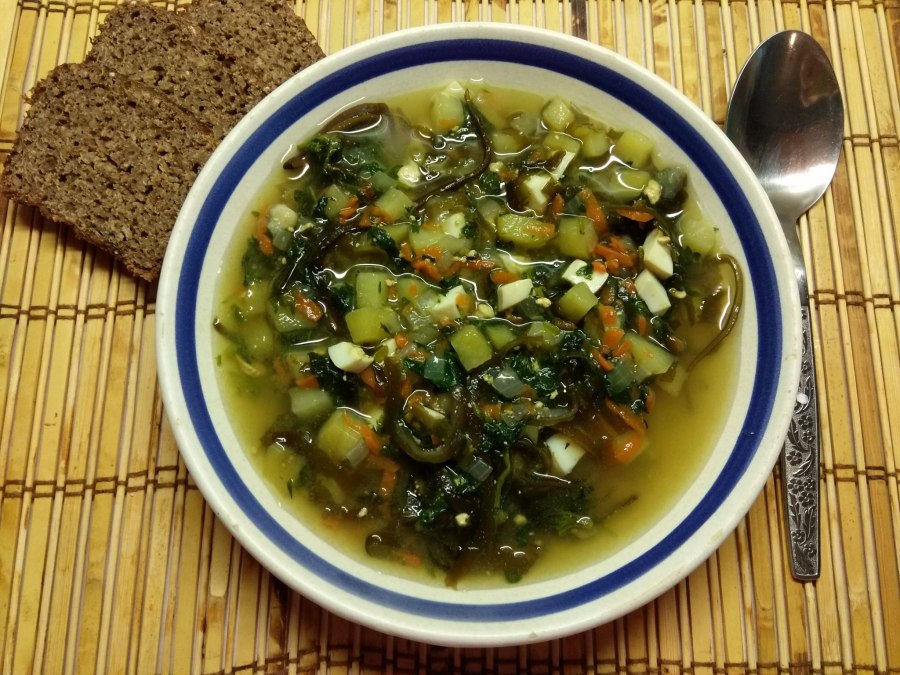 Овощной суп с цветной капустой