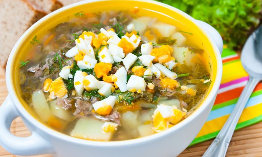 Щавелевый суп классический